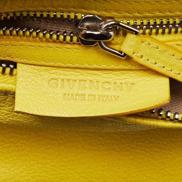 Givenchy Yellow Sugar Goatskin Small Pandora Bag - Picture 10 of 12